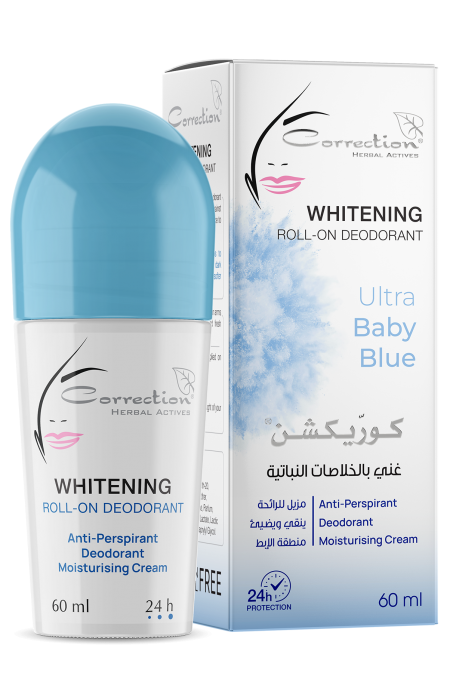 Whitening Roll-on Deodorant Ultra Baby Blue