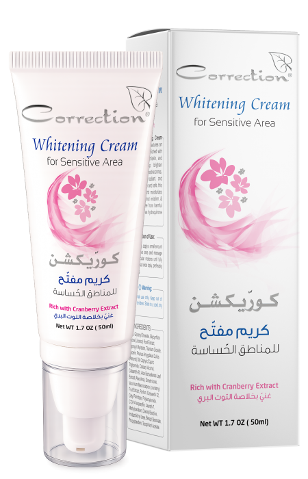 Whitening Cream for Sensitive Area